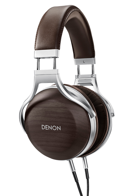 Denon AH-D5200 Zebrawood Over-Ear Premium Headphones