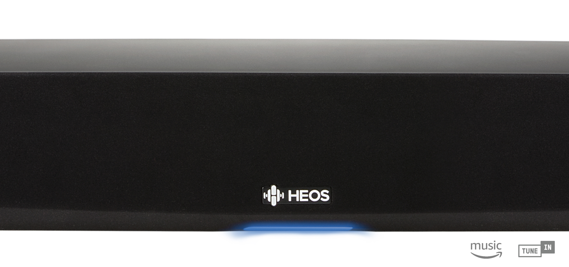 HEOS Bar set-up with a pair of wireless HEOS speakers